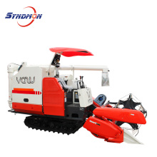 high quality YAZU DC70+ harvetser chinese manufacturer combine harvester similar kubota DC70 with lifting chassis